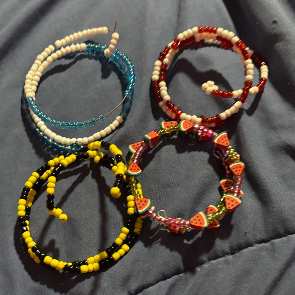 Others Follow Vibrant Kids Beaded Bracelet Set